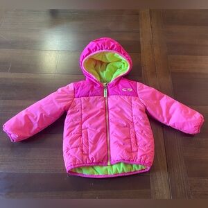 Girls Pink Winter Coat Size 12 Months C9 Champion